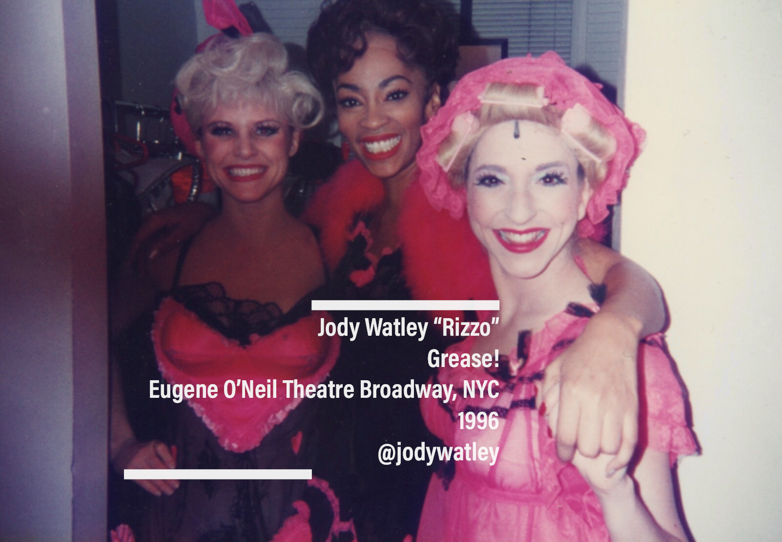 Jody Rizzo Jody Watley as Rizzo and Pink Ladies Broadway 1996 | Official Jody ...